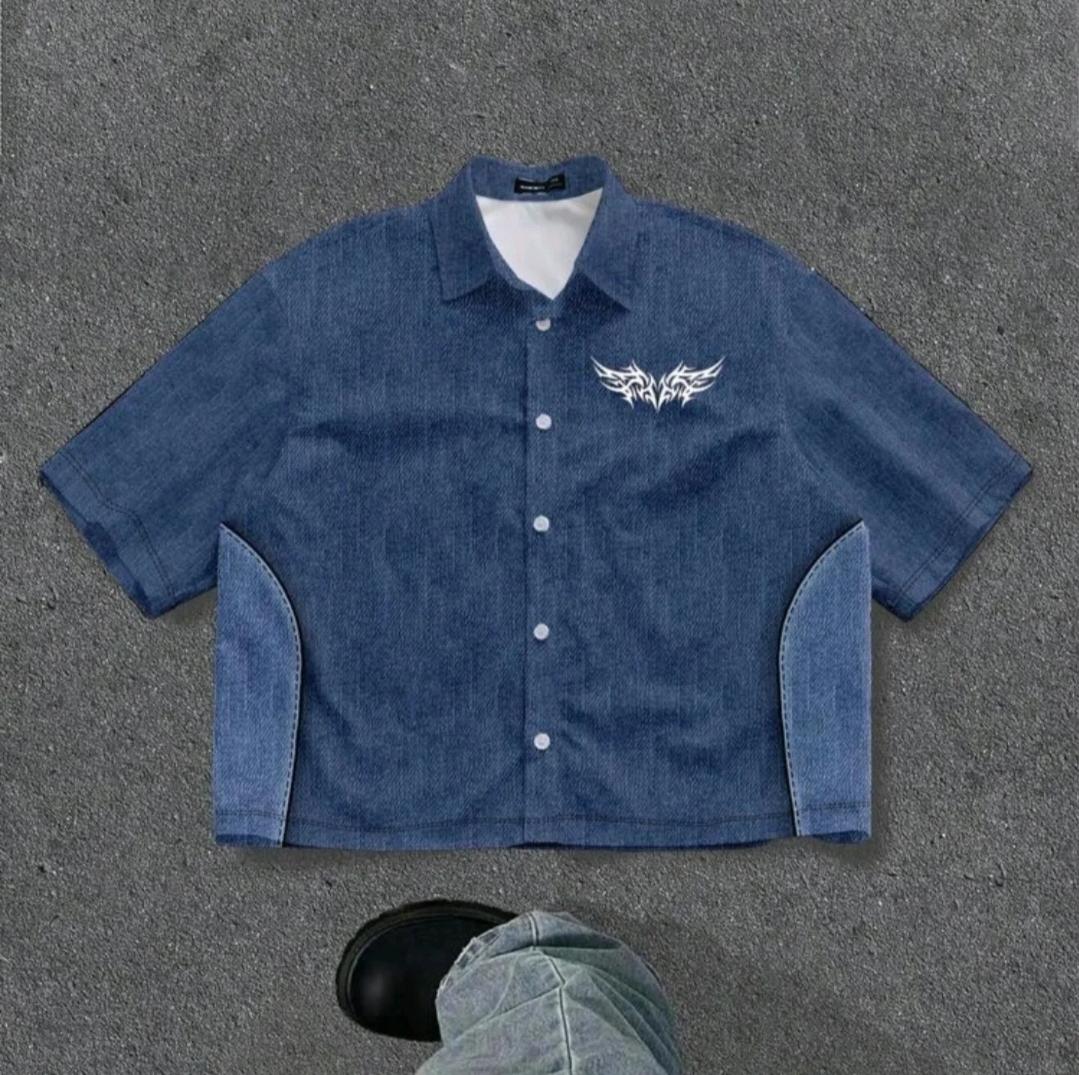 Oversized Gothic Y2k shirt