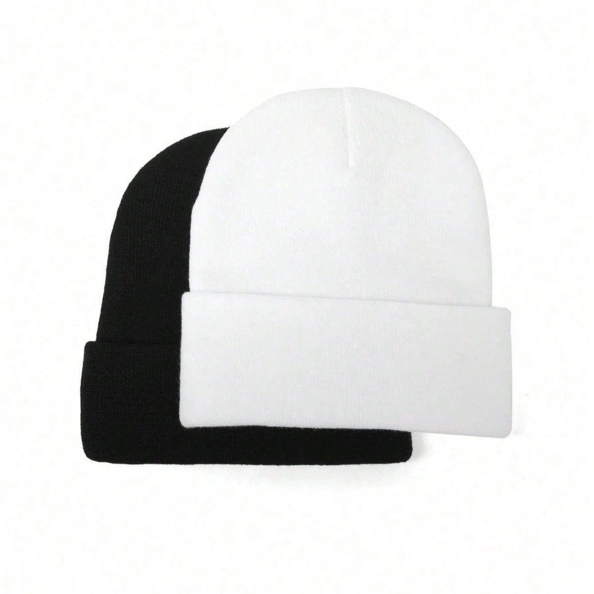 Gothic Y2K Embroidered Knitted Beanie