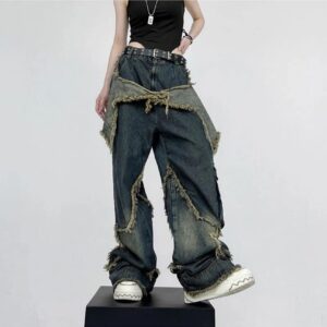 Big Star Cargo Pocket Street Style Washed Jeans