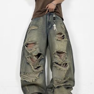 Oversized Denim Jeans